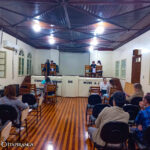 Escola de música da orquestra realiza entrega de boletins ao pais